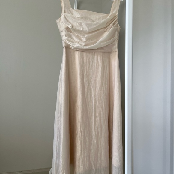 Engagement & Marriage Registration White Dress, Designer Wedding Dress, prom - Picture 6 of 8